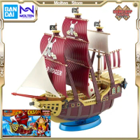 Bandai Original One Piece Grand Ship Collection Gol D. Roger's Oro Jackson Pirate Ship Anime Action Figure Model Kit Assembly