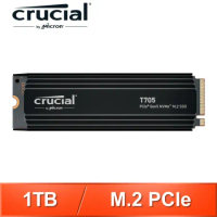 Micron 美光 Crucial T705 1TB PCIe 5.0 NVMe SSD《附散熱片》