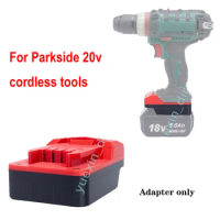 Battery Adapter Converter For Makita 18V Lithium Battery To for Parkside Lidl X20V Performance Power Drill Tools Cordless
