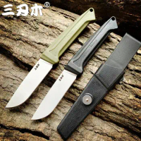 NEW Sanrenmu S708 Fixed Knife 12C27 Blade Outdoor Hunting Camping Survival Fishing Tactical Utility EDC Tool With Sheath CS GO