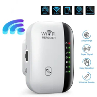 WiFi Amplifier Signal Booster 1200M 2.4G 5G Repeater Network Expander Wireless Enhancement Bluetooth Dual-band Network