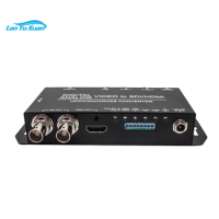 Factory direct sales plug and play DVI VGA S-video CVBS YPbPr component composite to SDI HDMI video o data converter