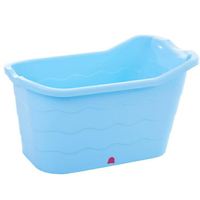 嬰兒浴盆兒童浴桶大號加厚可坐躺寶寶洗澡桶超大保溫塑料沐浴桶