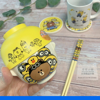 日本直送 環球影城 小小兵 陶瓷碗  茶碗 飯碗 湯碗 耐熱 可微波 日製陶瓷碗組