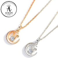 Kalung Titanium Emas Liontin Mewah Elegan Anti Karat
