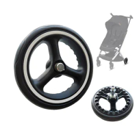 Rear Wheel For GB Pockit + All City Baby Buggy With Bearing Axle Goodbaby Stroller Accessories Baby Pushchair Back Wheel Tyre