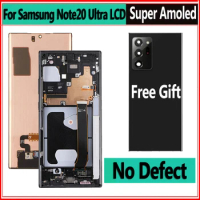 Super AMOLED For Samsung Note20 Ultra LCD N986B N985 N985F Display Touch Assembly For Samsung Note 20 Ultra 5G N20U LCD