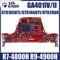 GA401IV Laptop Motherboard For ROG Zephyrus G14 GA401I GA401II Mainboard R7-4800H R9-4900H GTX1650TI GTX1660TI RTX2060 8GB