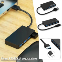 Hub USB, Bộ Chia USB 3.0 Đa, 4 Cổng USB, Phiên Bản 3.0 Và 2.0, Tương Thích Với Lenovo Macbook Pro Và
