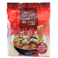 【台酒TTL】麻油雞袋麵3入/袋(200G/入)