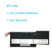 BTY-M6K 11.4V 52.4WH Laptop Battery for MSI MS-17B4 MS-16K3 GF63 Thin 8RD 8RC GF75 Thin 3RD 8RC 9SC GF65 Thin 9SE/SX Thin 10SDR