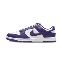 【NIKE 耐吉】Nike Dunk Low Court Purple 白紫色 葡萄 男鞋(DD1391-104)