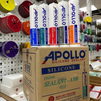 [HÀNG CHÍNH HÃNG] Keo Silicon Apollo A300, A500- Keo Apollo Đen - Trắng - Trong Dán Kính