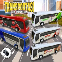 PGTOYS - Mainan Miniatur Bus Airline Suara Musik Lagu Telolet Horeg Lampu Bis Anak Garuda Lionair Ai