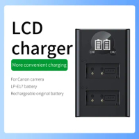 LP-E17 Battery lpe17 Charger FOR Canon Camera EOS 200D 250D 750D 760D 850D 77D 9000D 8000D 800D M6 M5 M3 EOS 200D Mark II