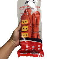 Ổ Cắm Điện Chịu Tải Liền Dây HINOKI 4 cặp Lỗ chịu Tải công xuất cao MAX 6000w 30A ổ  cắm