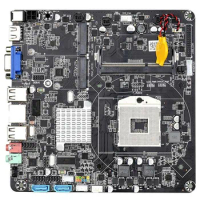 HM55B PGA988 Desktop PC Mainboard DDR3 SATA II Mini ITX Motherboard for Mini Host/HTPC/ Advertising Machine/Radio