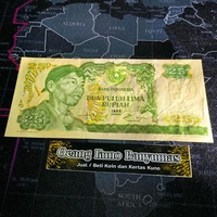 Koleksi 25 Rupiah Sudirman Tahun 1968 Gress Baru Mulus