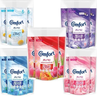 Comfort น้ำยาปรับผ้านุ่ม 5in1 ขนาด 500มล. แพ็ค*3 สำหรับผ้านุ่มและหอมนาน