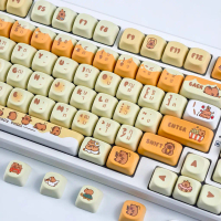 【Thai Keycap】MAIMOOO Capybara Keycap MOA Profile 120 Keys PBT Dye Sublimation Aula F75 F99 RK100 Rou
