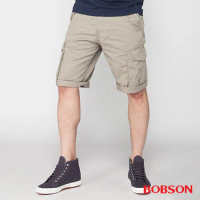 BOBSON 男款貼袋短褲(190-72)
