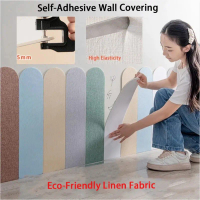 3D Wall Stickers, 10 Pieces, Door Wallpaper, Bedroom Decoration, Children's Room Decoration, Shiplap
