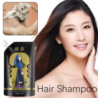 Ginger Plant Extract Anti-Hair Loss Hair Shampoo Polygonum Multiflorum Ganoderma Atrum Ginger Plant Extract Shampoo For Hai K2H9