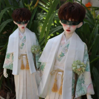BJD doll clothes set suitable for 1/3 1/4 1/6 size bjd boy clothes everyday style hunting clothes doll accessories (five points)