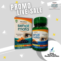 【KHUSUS LIVE】Kapsul Sehat Mata Bio Gold dengan Blueberry dan Wortel Membantu Memelihara kesehatan ma