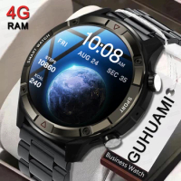 New Smart Watch Mens 454*454 Screen Always Display The Time Bluetooth Call 4G Memory Local Music Smartwatch For Android iOS Man