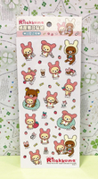 【震撼精品百貨】Rilakkuma San-X 拉拉熊懶懶熊~轉印貼紙-白色#19029