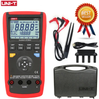 UNI-T LCR Meter Digital Multimeter UT611 UT612 Parallel Quality Factor/Loss/Phase Angle Inductance Capacitance Resistance Meter