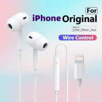 หูฟังแบบมีสายในหู, สำหรับ iPhone ดั้งเดิม, เข้ากันได้กับ iPhone 14, 13, 12, 11, pro Max, mini, 8, 7,