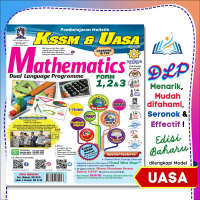Reference book MATHEMATICS Form 123 DLP UASA KSSM Secondary Mind Map Comics Diagram New Edition