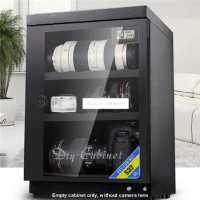 32L Full Automatic Electronic Dry Cabinet Box SLR Camera Lens Dehumidify Drying Moistureproof Cabinet Touch LED Display Screen