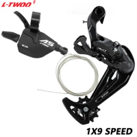 LTWOO A5 A7 1X9 1X10 Speed Shifter Groupset Mountain Bike 9V 10V Shifter Lever Rear Derailleur Switches Max Support 50T Cassett