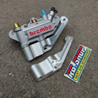 Breket cnc kaliper monoblok shock sonic old 125/nova dash disk 220mm