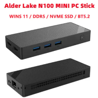 SZBOX MINI PC Alder Lake N100 to 3.4Ghz Windows 11 DDR5 M.2 2280 NVME/SATA SSD WIFI BT5.2 4K HD 1000M Desktop Gamer Computer