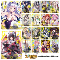 Goddess Story 5M05-SSR card Bronzing Anime characters collection Game cards cartoon Christmas Birthday gifts Children's toys