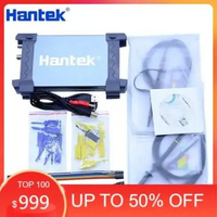 Temukan PC USB Oscilloscope Hantek 6022BL Osiloskop Analyzer 6022 BL 16 Logic channel Osciloscop Osc