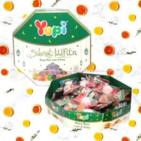 Yupi 200gr Kembang Gula Permen Jeli Lunak Aneka Rasa Jelly Candy Kemasan Kotak Lebaran Dus Idul Fitr