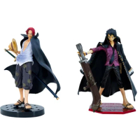One Piece Anime Action Figure GK Monkey D Luffy Shanks Removable Assemble Strong World POP PVC Desktop Dolls Collection Toy Gift