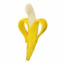 Baby Banana 心型香蕉牙刷-黃色【悅兒園婦幼生活館】【單筆滿2000送200點】