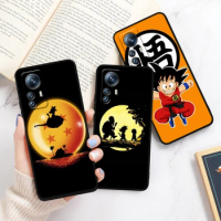Anime D-Dragon Balls Black Soft Cover Phone Case For Xiaomi Mi 13 12T 12 11T 11i 11 A3 10T 10 CC9E 9 Pro Lite Ultra 5G