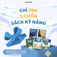 [Hộp quà ngẫu nhiên] GACHA BOX SÁCH KỸ NĂNG - COMBO 3 Cuốn Sách Kỹ Năng