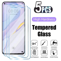 5Pcs Tempered Glass For Motorola MOTO E22 E22i E13 E6S 2020 G9 Play E7 Plus Screen Protectors