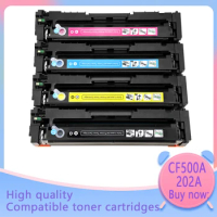4PK Compatible Color Toner Cartridge CF500A 202A For HP Color LaserJet Pro M254 M254dw 254nw MFP M281cdw 281fdn 280 280nw