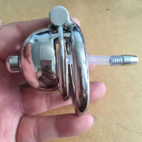 Stainless Steel Stealth Lock Male Chastity Device,Cock Cage,Penis Lock,Cock Ring,Chastity Belt S027-BFT
