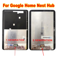 Original Best LCD Display Touch Screen Digitizer Assembly Sensor For Google Home Nest Hub 1 Generation / 2 Generation Pantalla