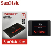 Sandisk Ultra 3D SSD 500GB 1TB 2TB Internal Solid State Disk High Speed SATA III SSD Hard Drive For Laptop Desktop PC